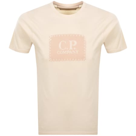 Tシャツ・カットソー C.P. COMPANY T-SHIRT LOGO C.P. Company Logo cotton t-shirt - Black | 16CLTS198A006370W999